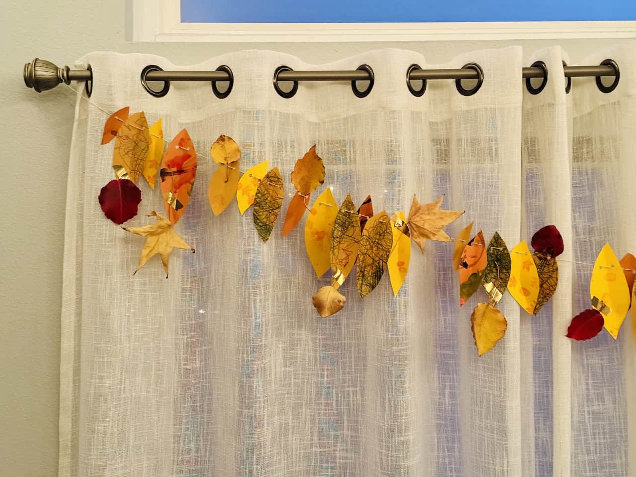 DIY Autumn Leaf Garland (A Simple Book-Inspired Craft for Kids!)